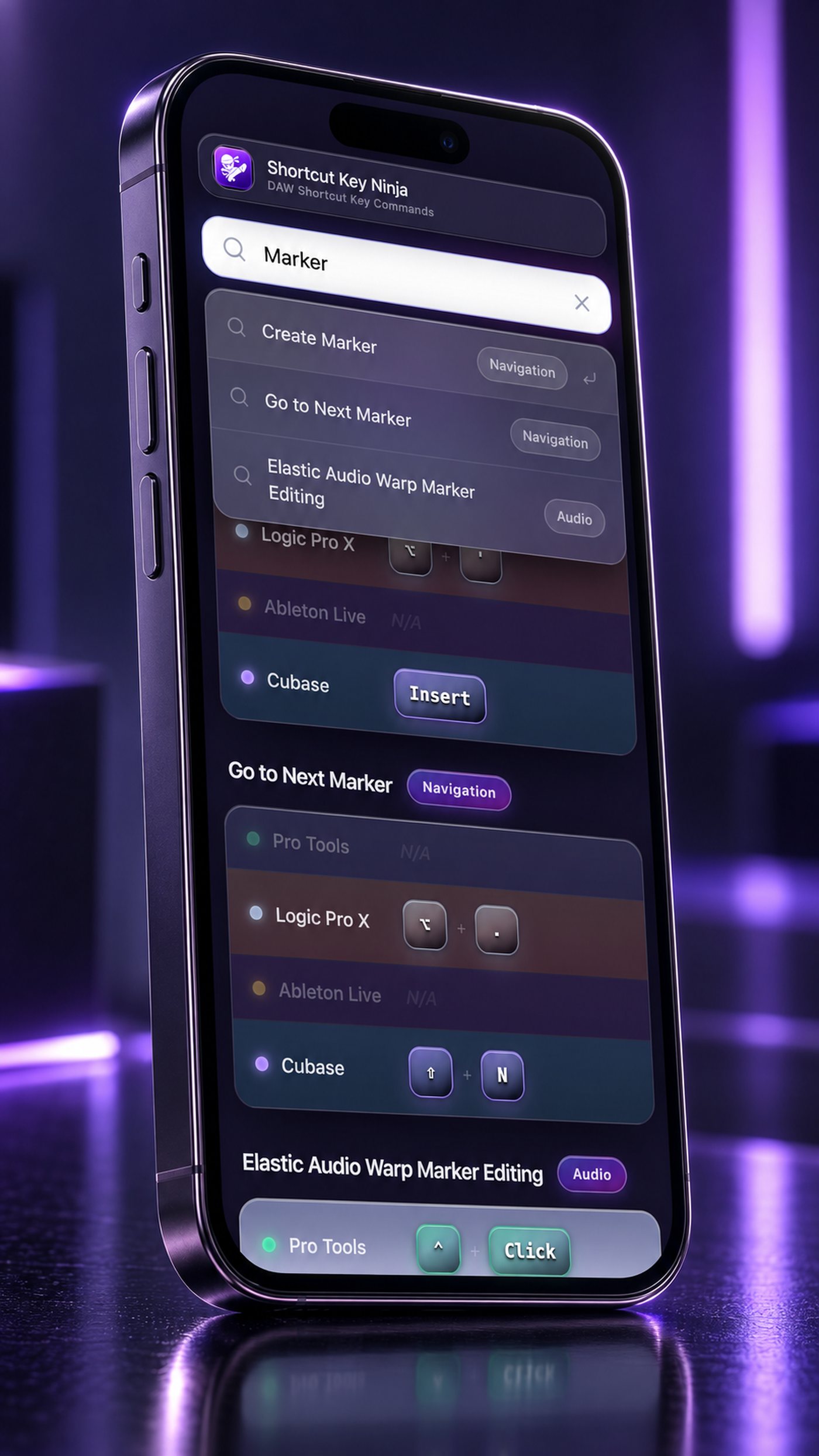 Search results for 'Marker', iPhone, angled studio shot